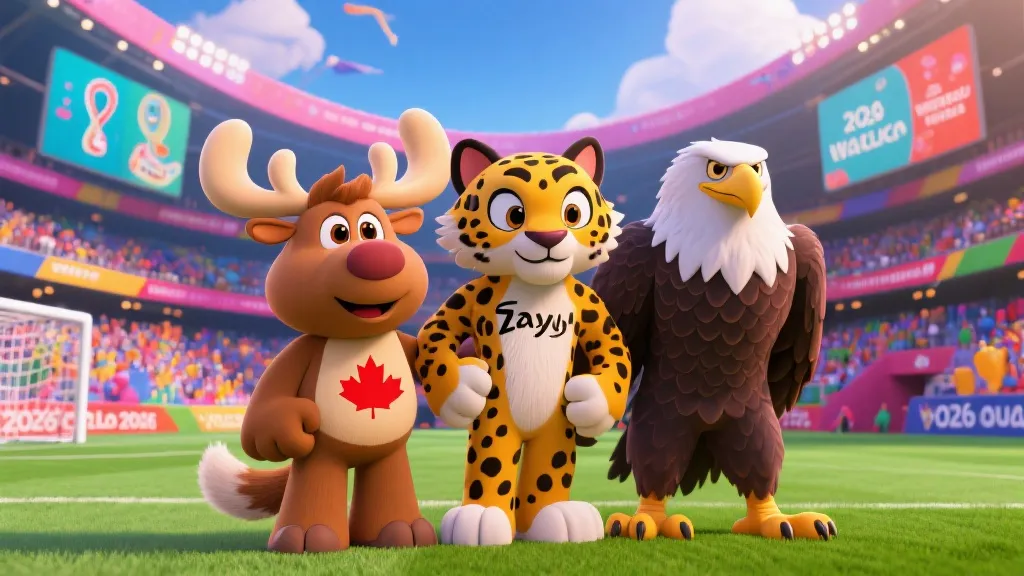 揭秘2026世界杯吉祥物：Maple、Zayu与Clutch背后的文化密码与狂欢寓意